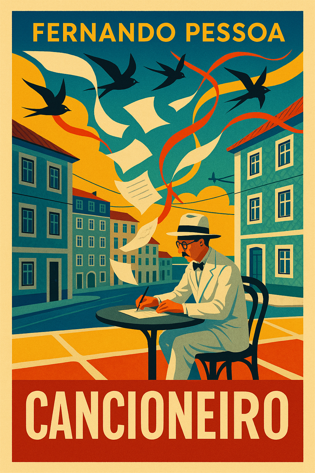 Capa do livro Cancioneiro, de Fernando Pessoa
