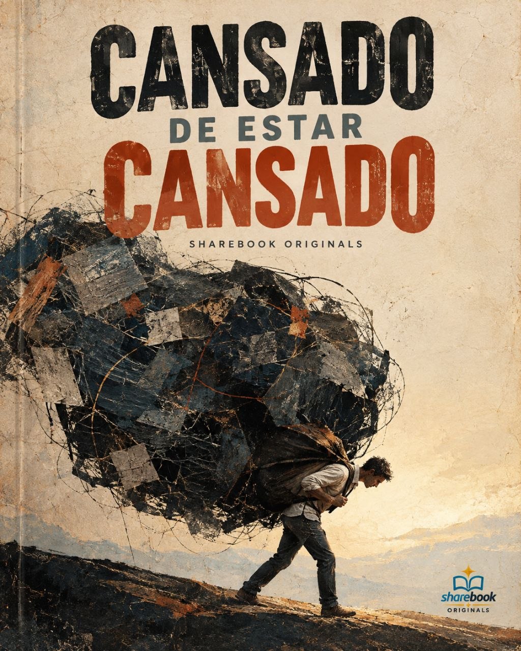 Capa do livro Cansado de Estar Cansado, de Sharebook Originals