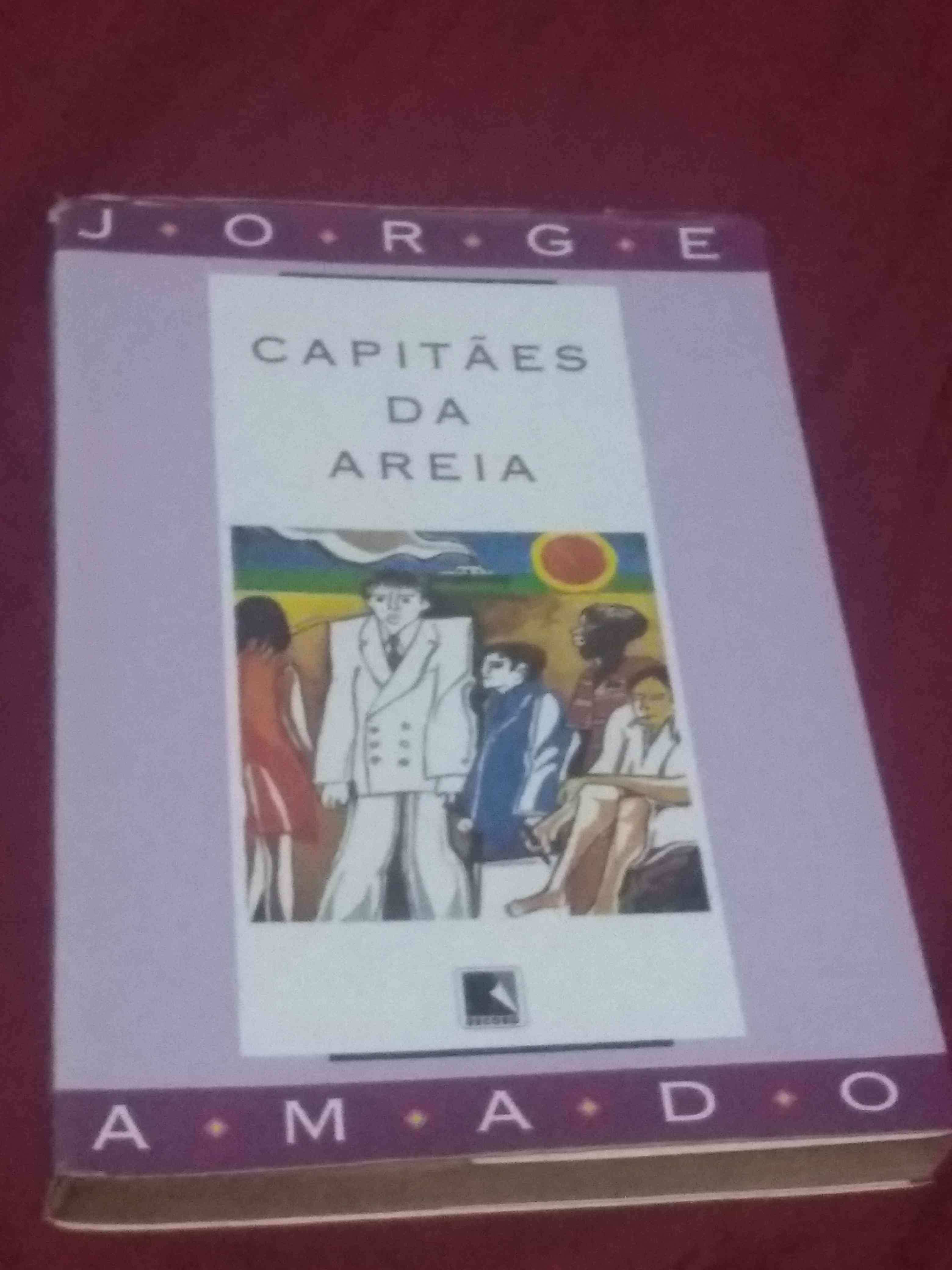 Capa do livro Capitães da Areia, de Jorge Amado