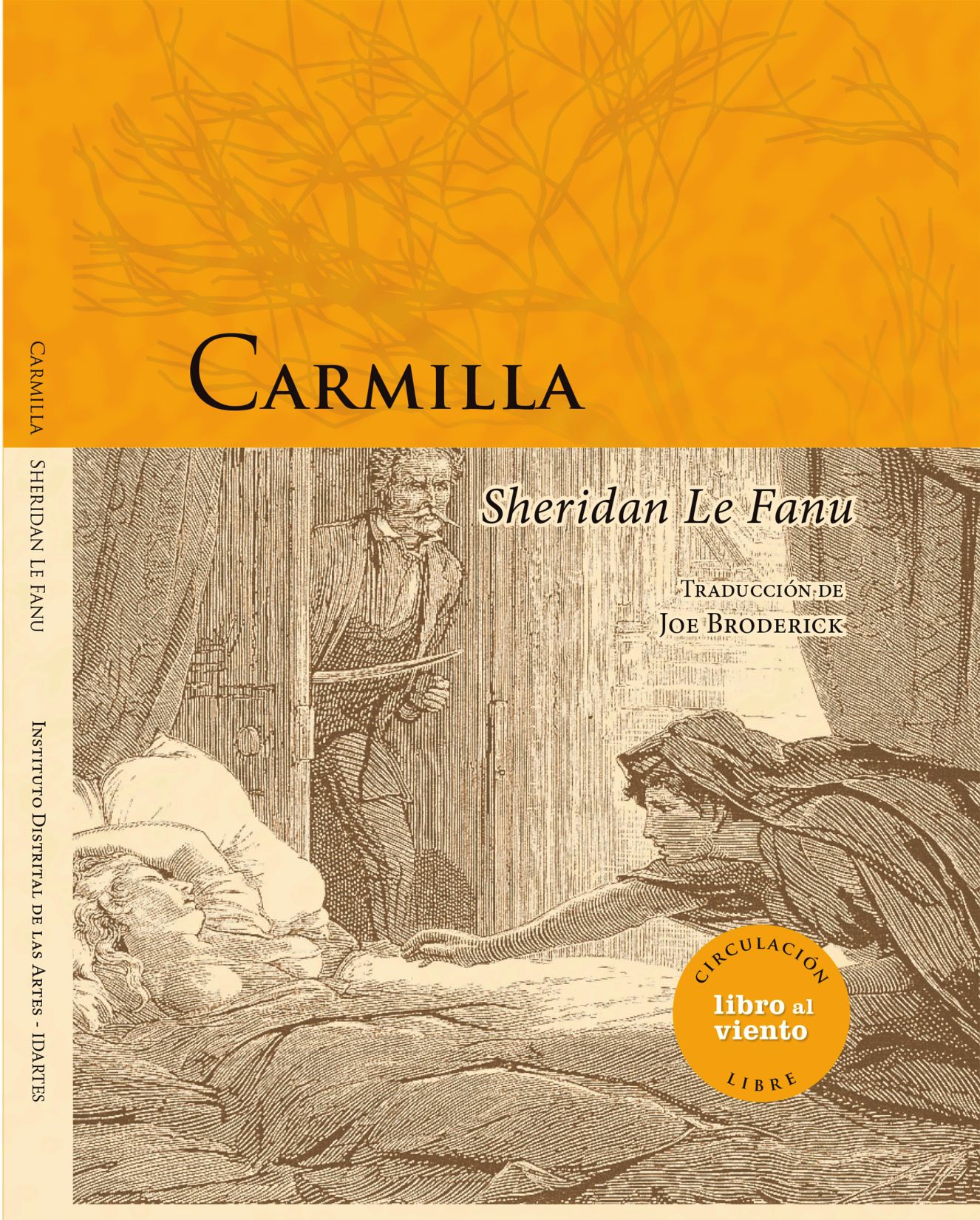 Capa do livro Carmilla, de Sheridan Le Fanu