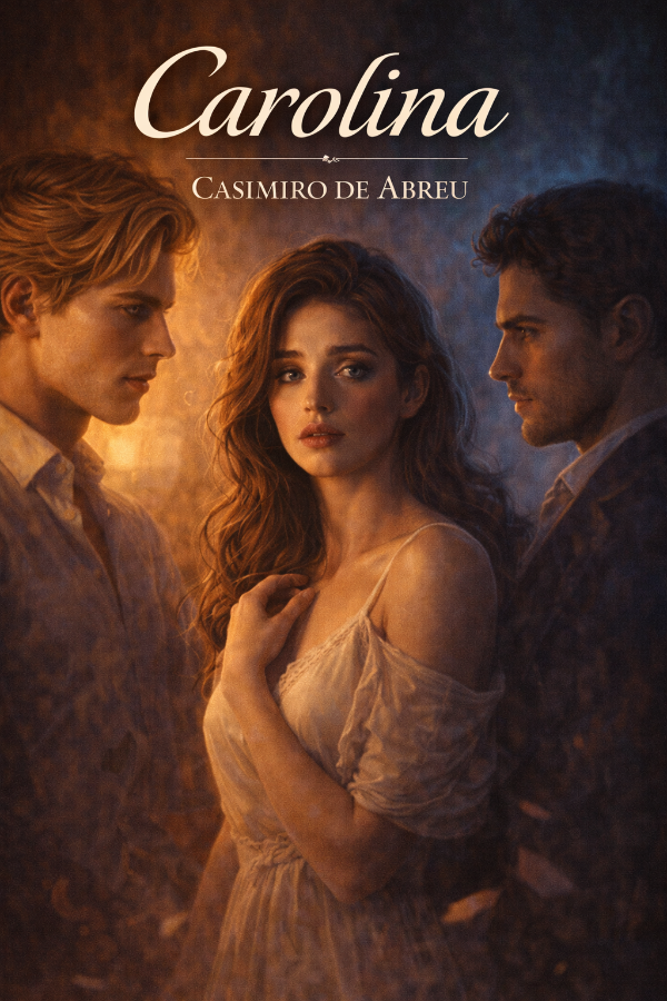 Capa do livro Carolina, de Casimiro de Abreu