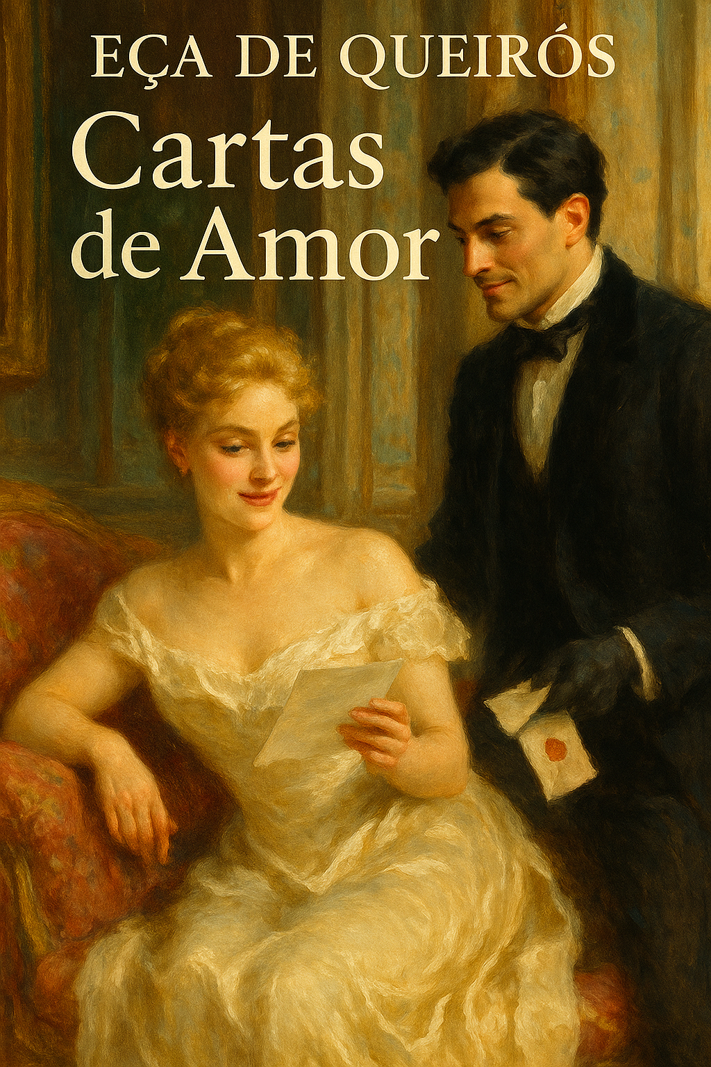 Capa do livro Cartas de Amor, de Eça De Queirós