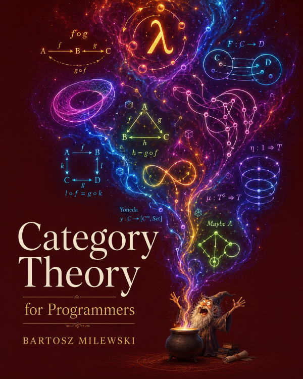 Capa do livro Category Theory for Programmers, de Bartosz Milewski