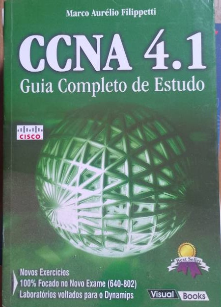 Capa do livro CCNA 4.1, de Marco Aurélio Filippetti