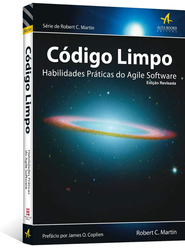 Capa do livro Clean Code, de Robert C. Martin