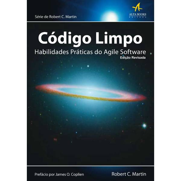 Capa do livro Código limpo, de Robert C. Martin