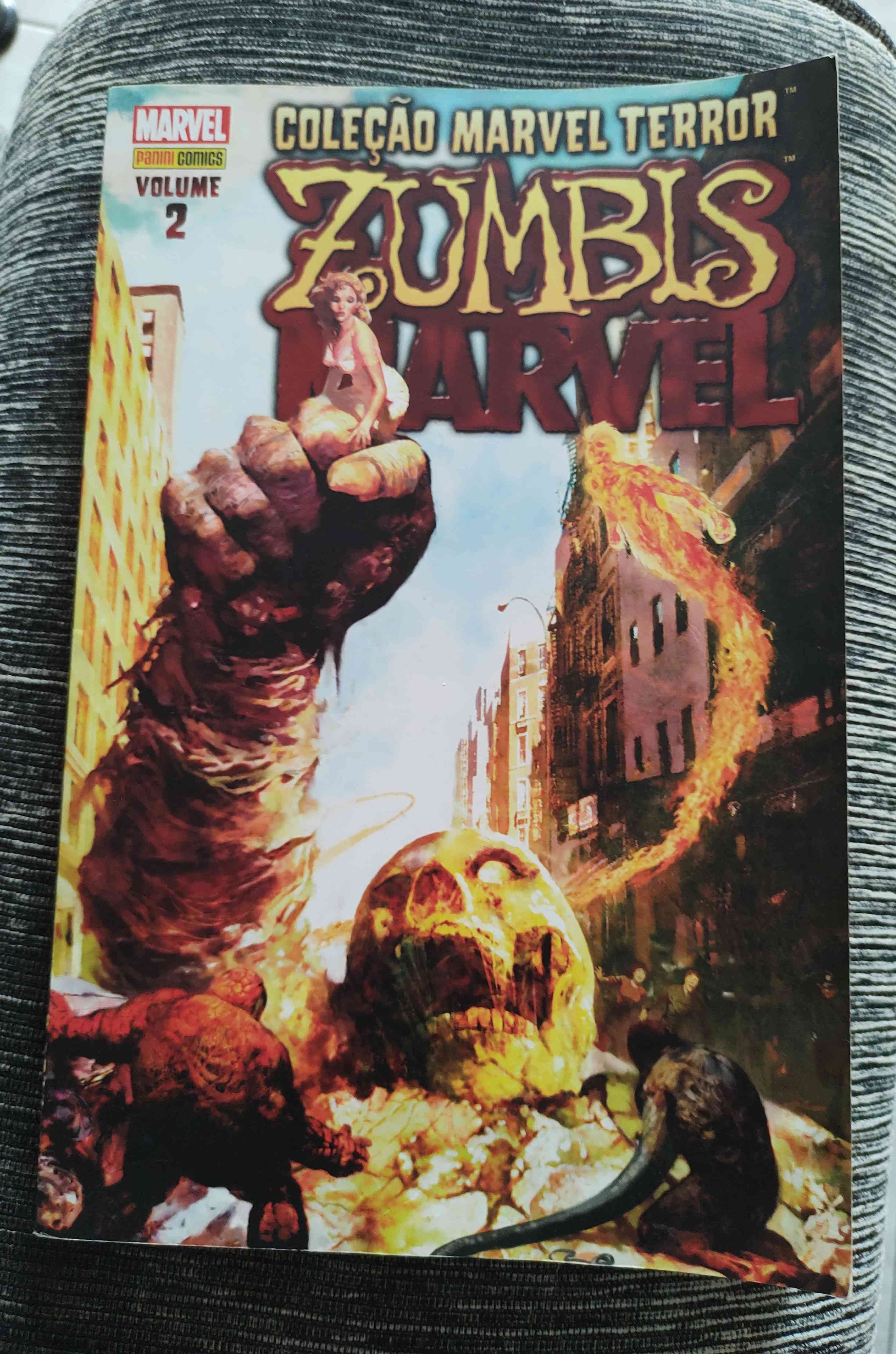 Capa do livro Coleção Marvel Terror: Zumbis Marvel volume 2, de Marvel panini comics