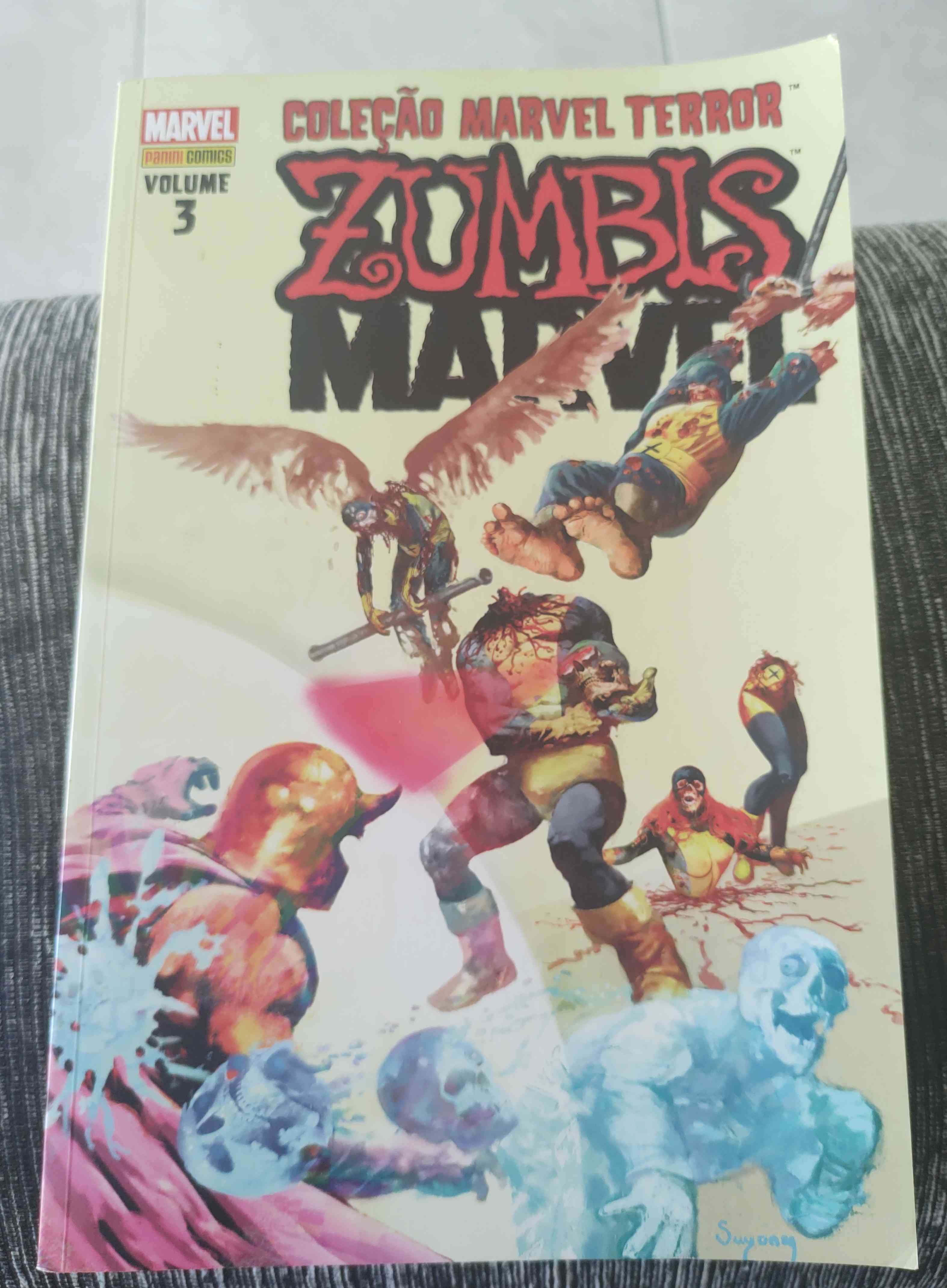 Capa do livro Coleção Marvel Terror: Zumbis Marvel, de Panini comics