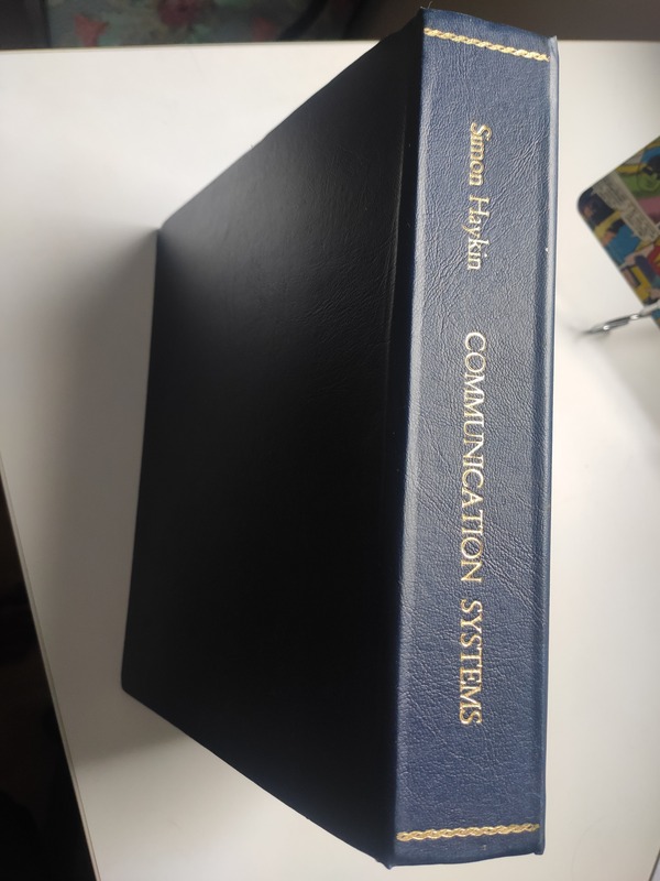 Capa do livro Communication Systems, de Simon Haykin