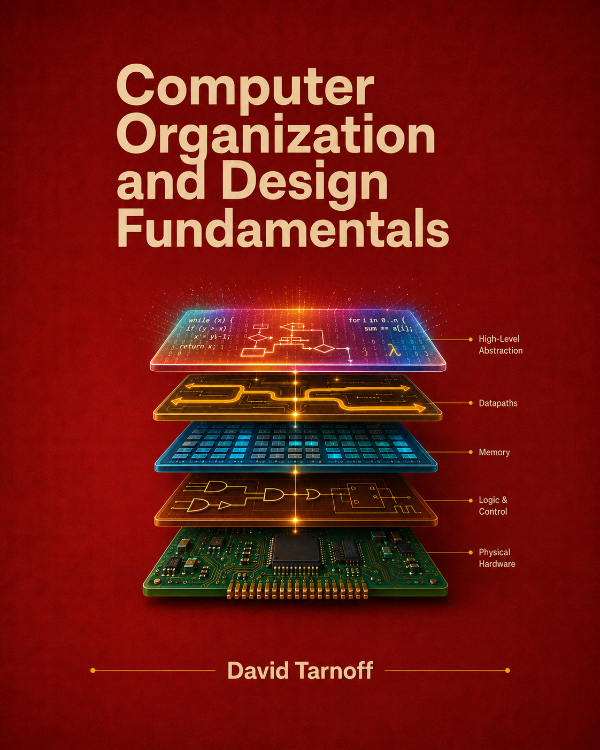 Capa do livro Computer Organization and Design Fundamentals, de David Tarnoff