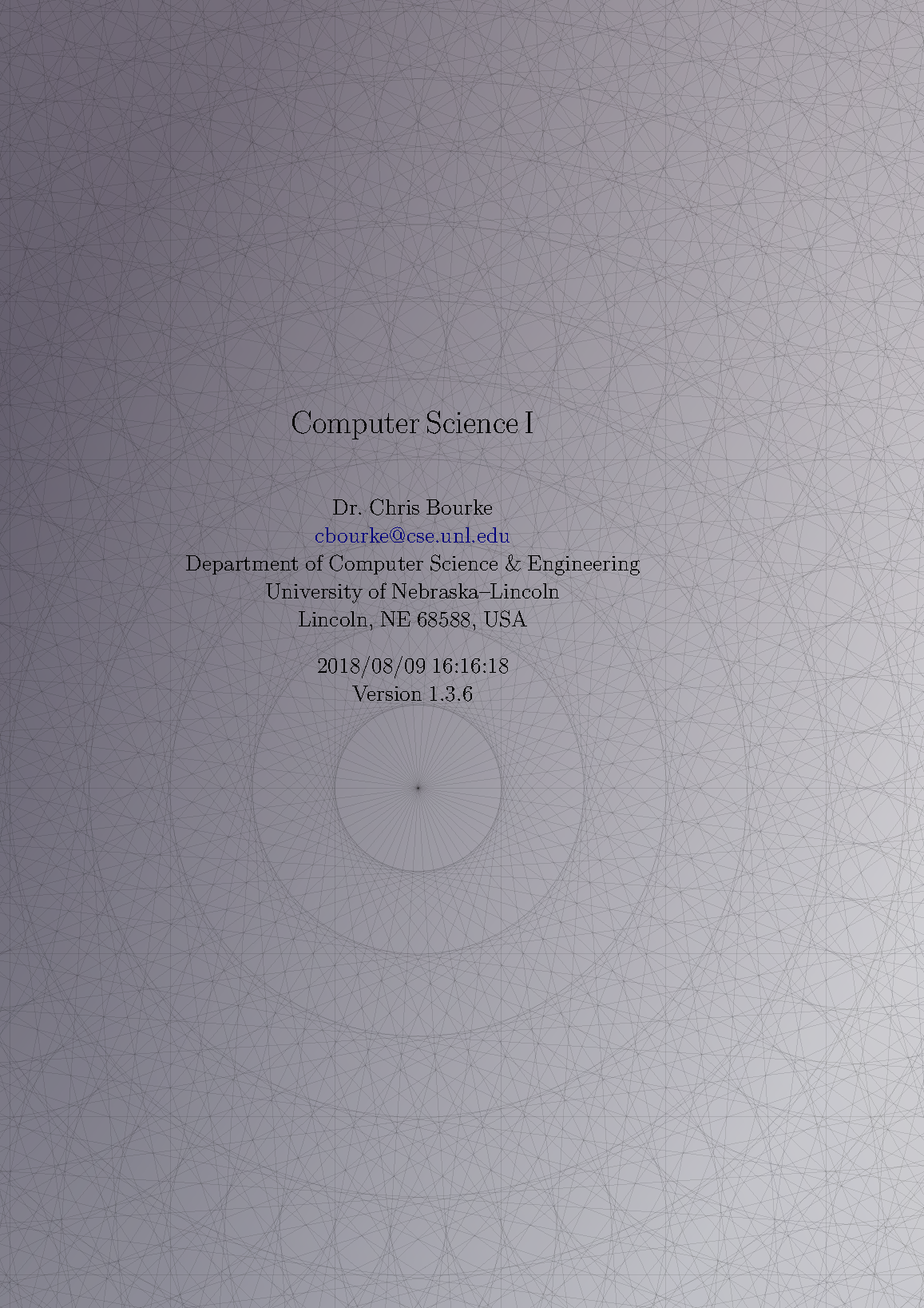 Computer Science I