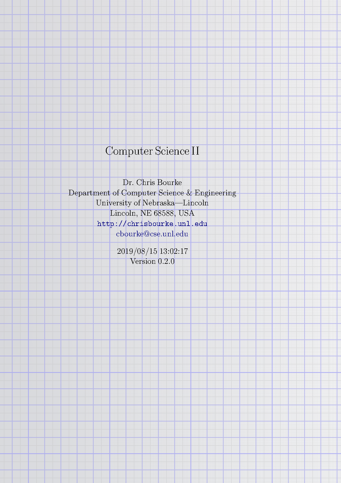 Computer Science II