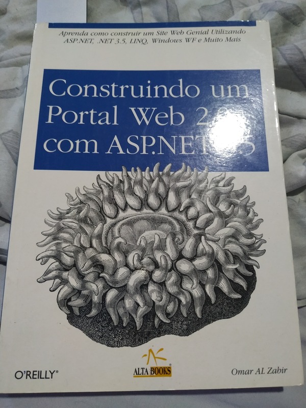 Capa do livro Construindo um Portal Web 2.0 com ASP.NET 3.5, de Omar Al Zabir