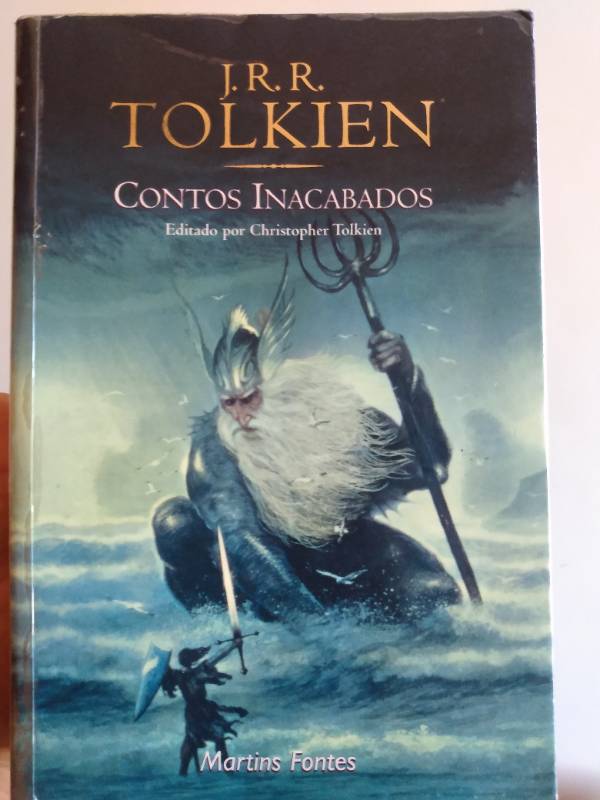Capa do livro Contos inacabados, de J.R.R TOLKIEN