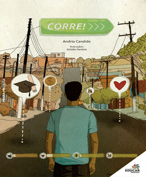 Capa do livro Corre!, de Andrio Candido