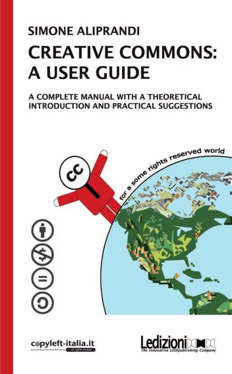 Capa do livro Creative Commons: a user guide, de Simone Aliprandi