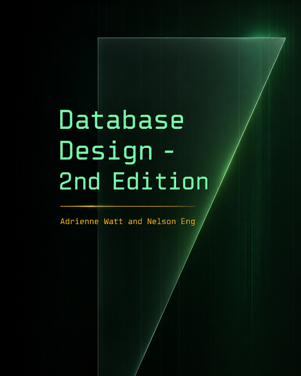 Capa do livro Database Design – 2nd Edition, de Adrienne Watt, Nelson Eng