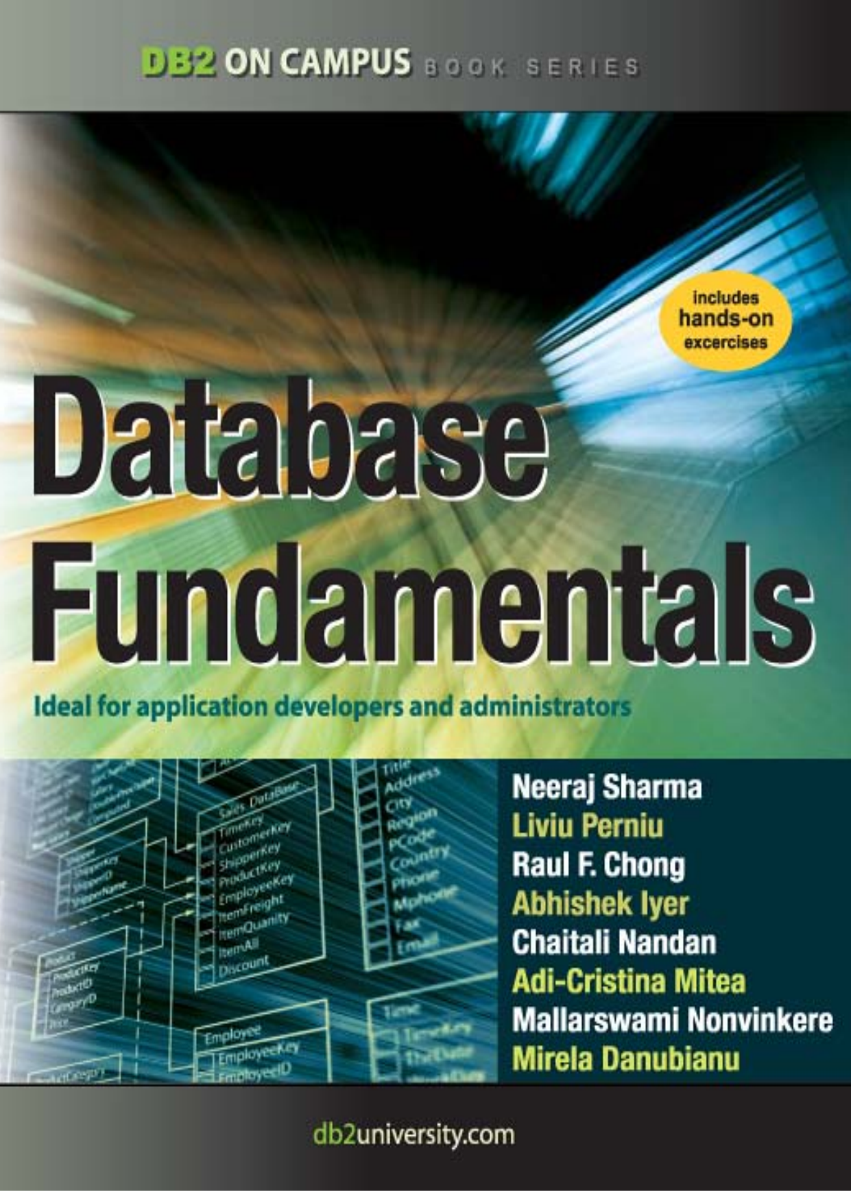 Capa do livro Database Fundamentals, de Neeraj Sharma et al.