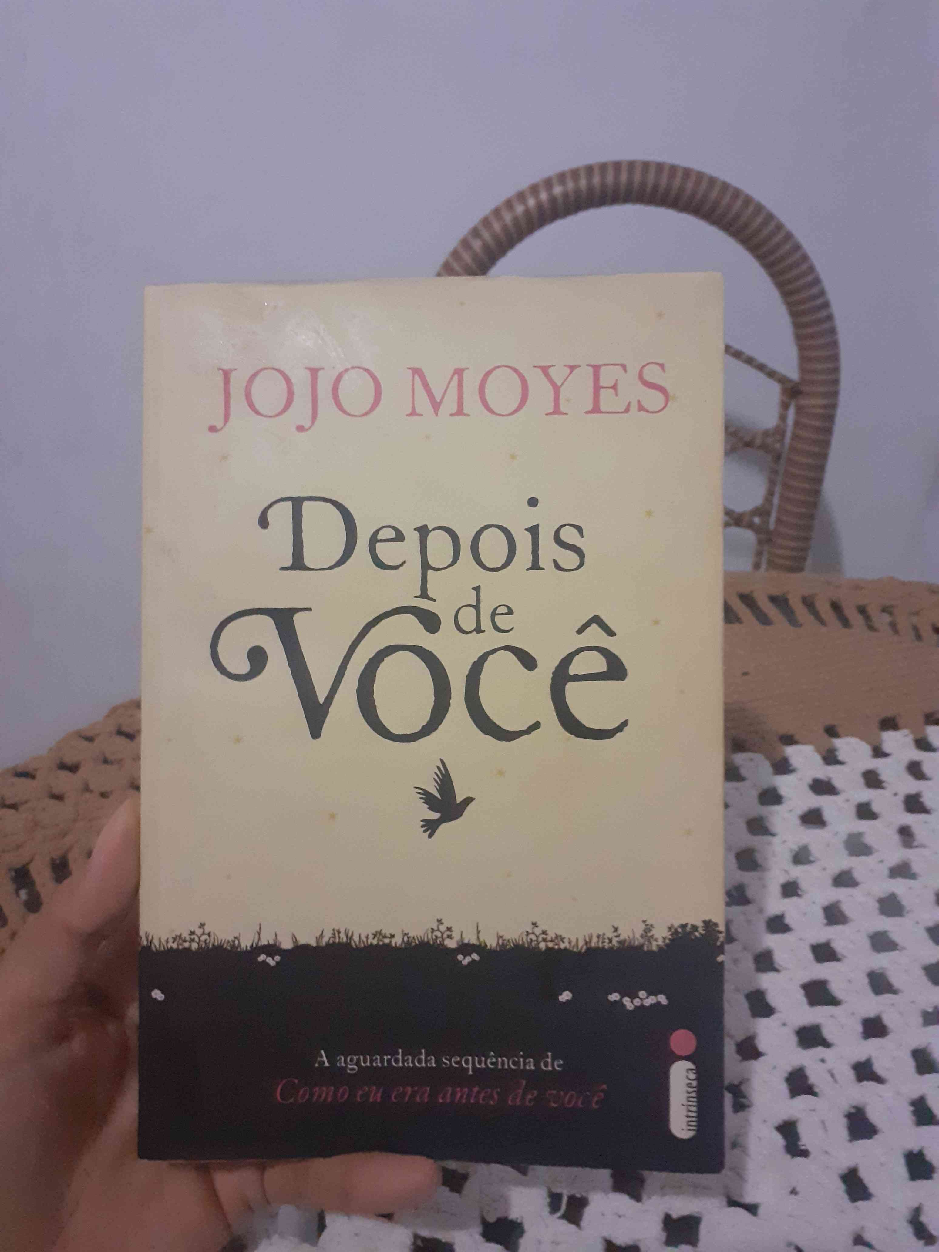 Capa do livro Depois de Você, de Jojo moyes