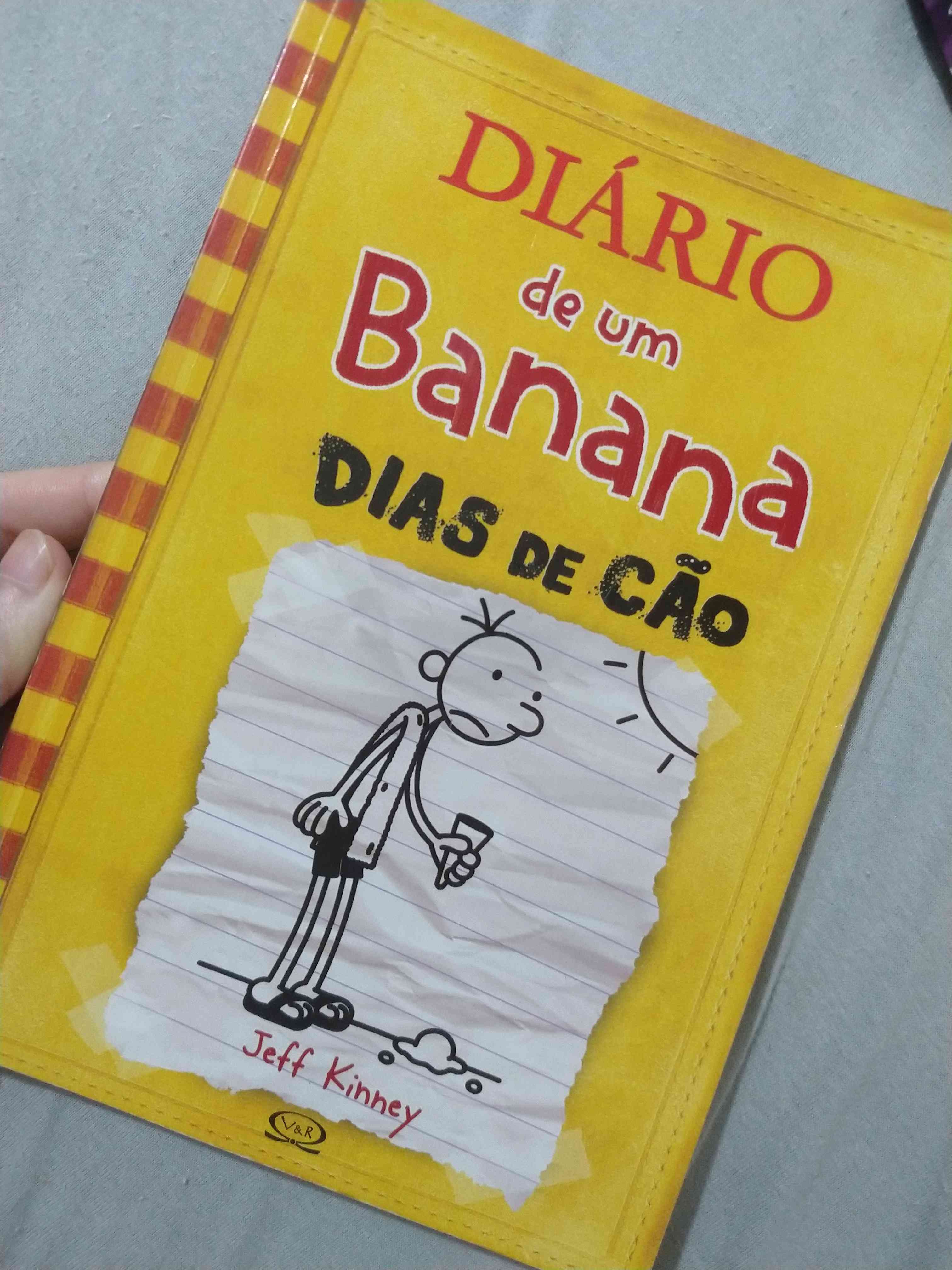 Capa do livro Diario de um banana 4, de Jeff kinney
