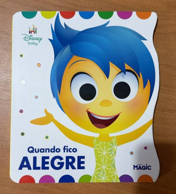 Capa do livro Disney Baby: Quando fico alegre, de Disney