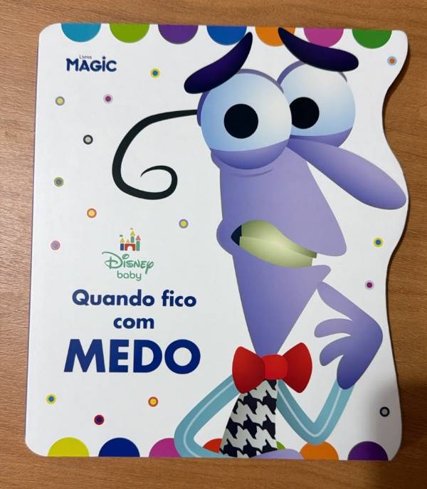 Capa do livro Disney Baby: Quando fico com medo, de Disney