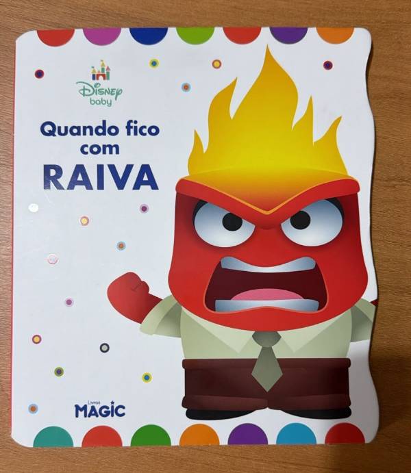 Capa do livro Disney Baby: Quando fico com raiva, de Disney