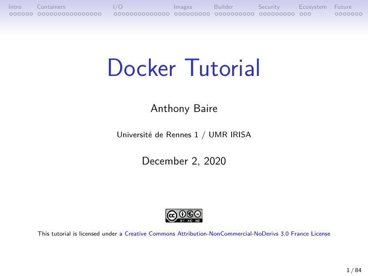 Docker Tutorial