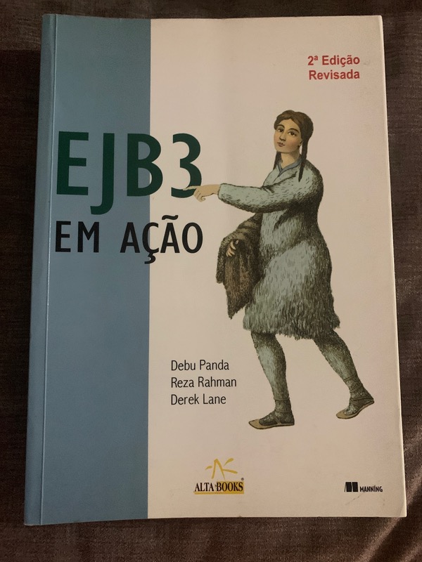 Capa do livro EJB 3 em Ação , de Debu Panda, Reza Rahman, Derek Lane