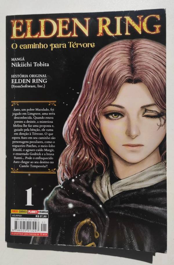 Capa do livro Elden Ring: o Caminho Para Térvore 01, de Nikiichi Tobita