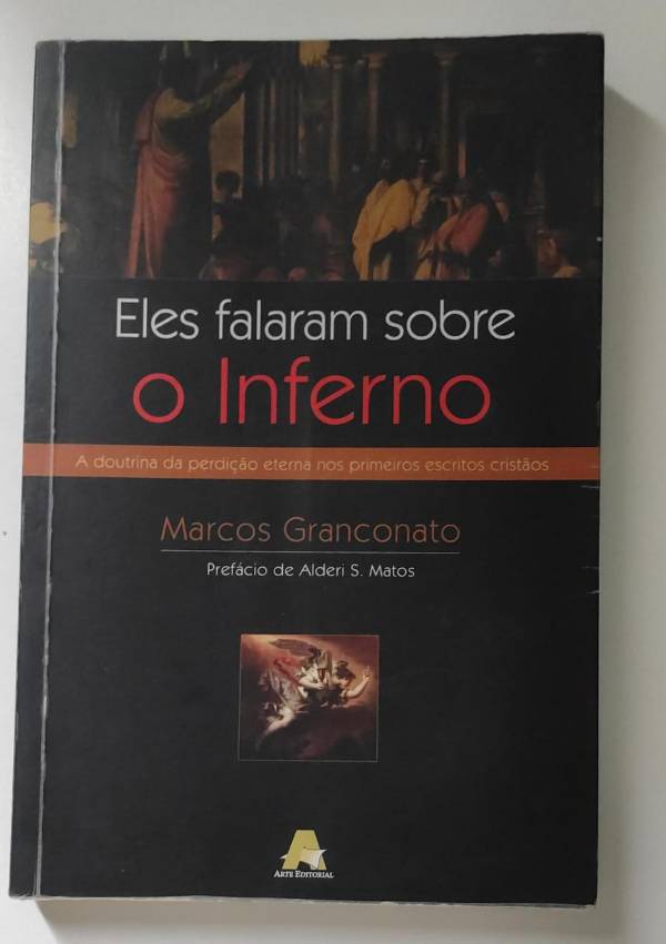 Capa do livro Eles Falaram Sobre o Inferno, de Marcos Grancenato