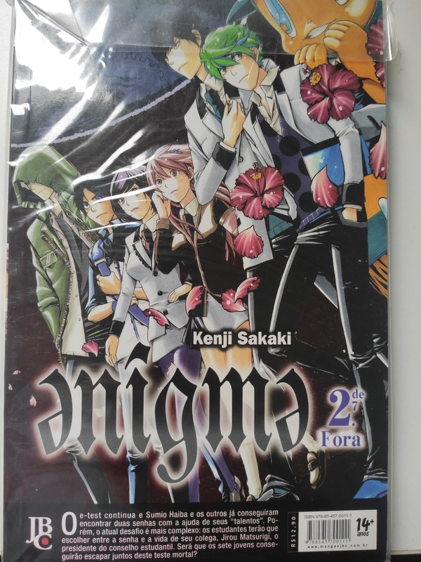 Capa do livro Enigma 2 de 7, de Kenji Sakani