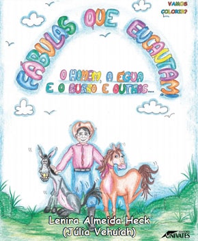 Capa do livro Fábulas que Encantam!, de Lenira Almeida
