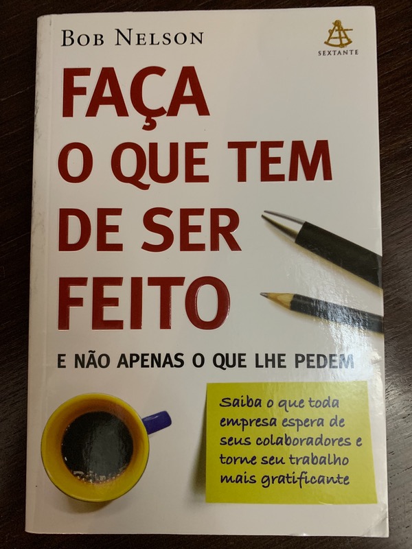 Capa do livro Faça o que tem de ser feito, de Bob Nelson