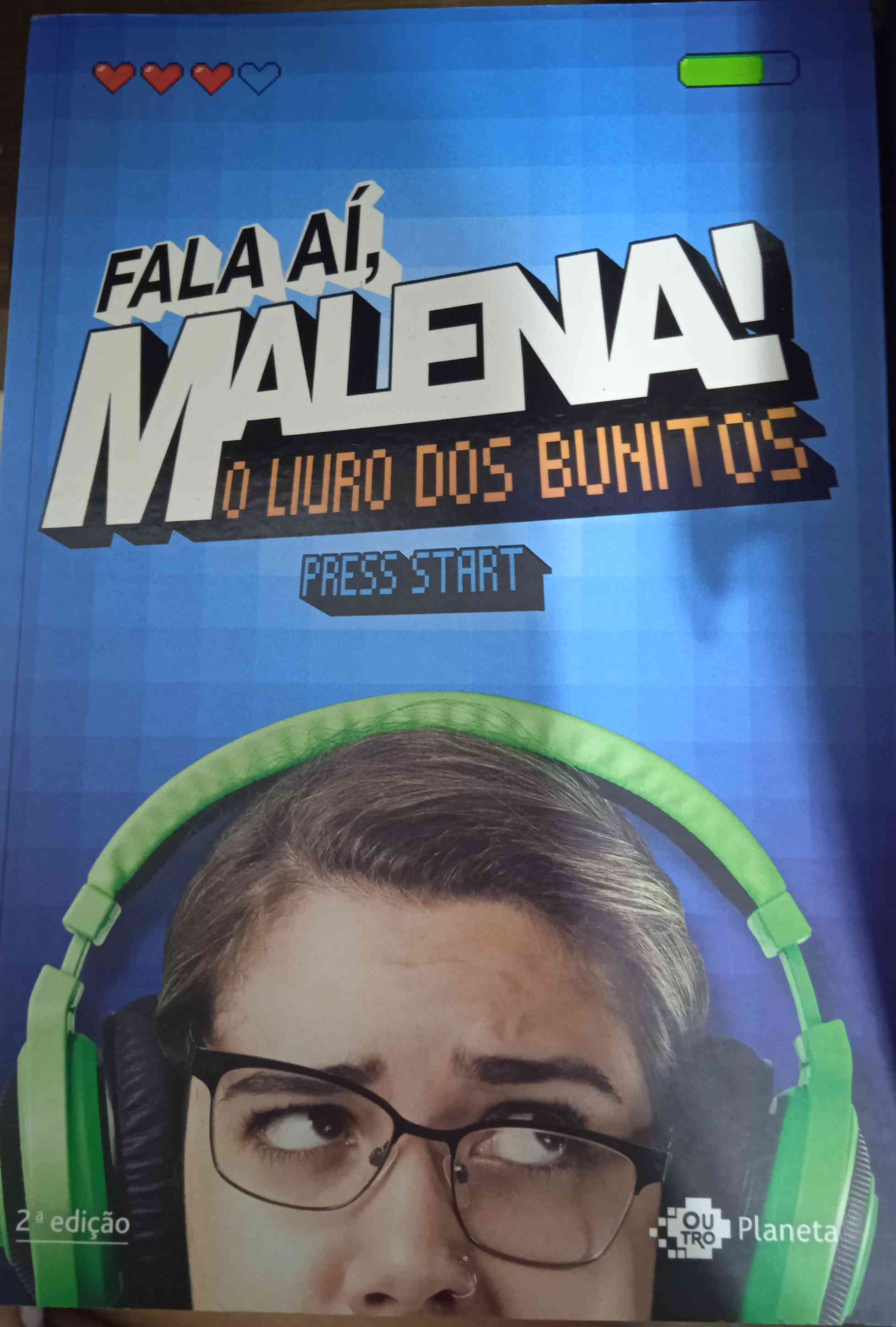 Capa do livro Fala ai Malena o livro dos bonitos, de Malena