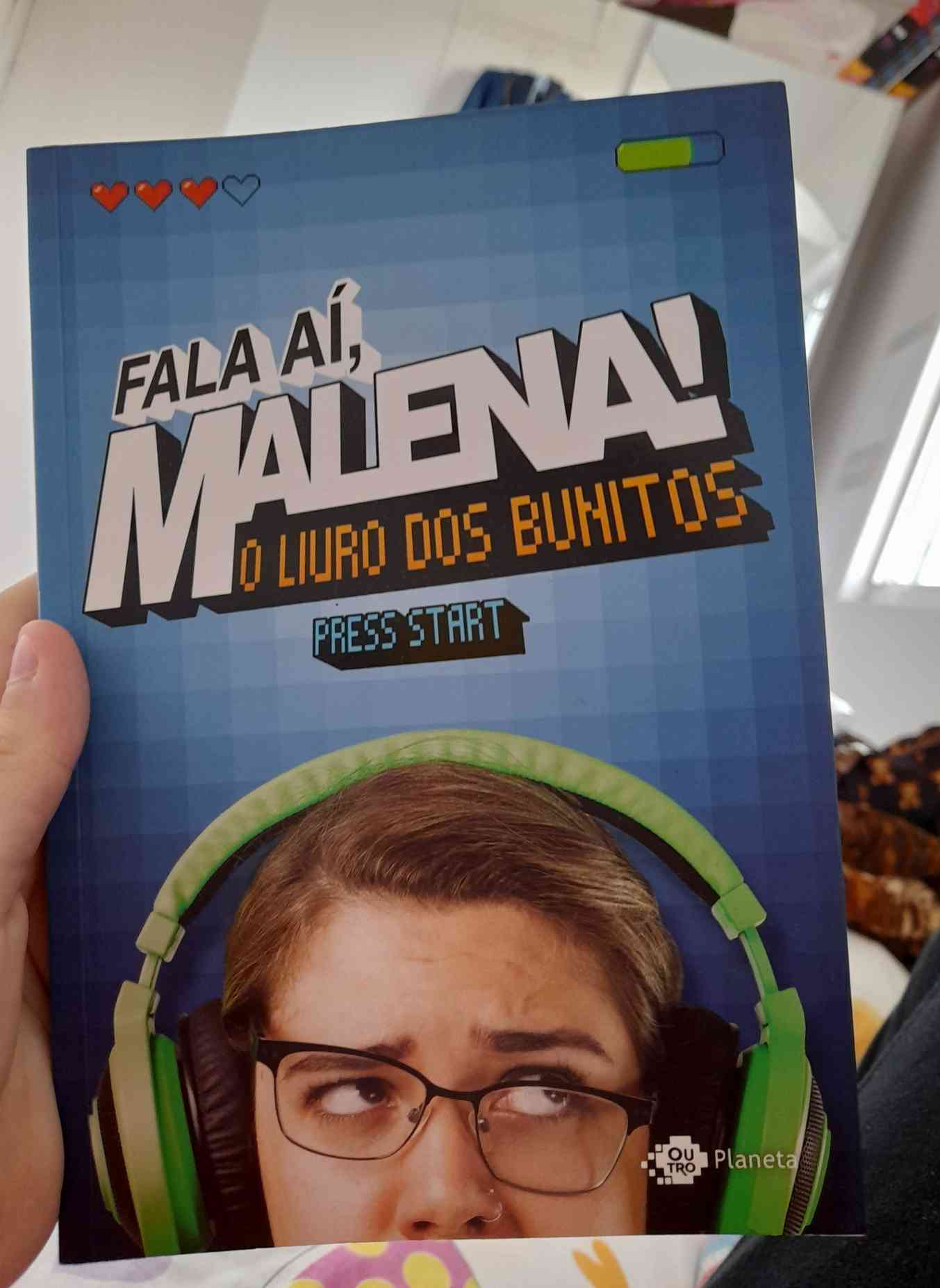 Capa do livro Fala aí, Malena. O livro dos bunitos , de Malena Nunes