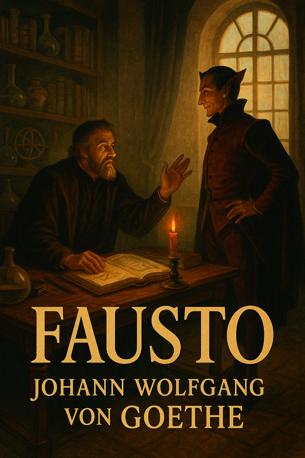 Capa do livro Fausto, de Johann Wolfgang Von Goethe