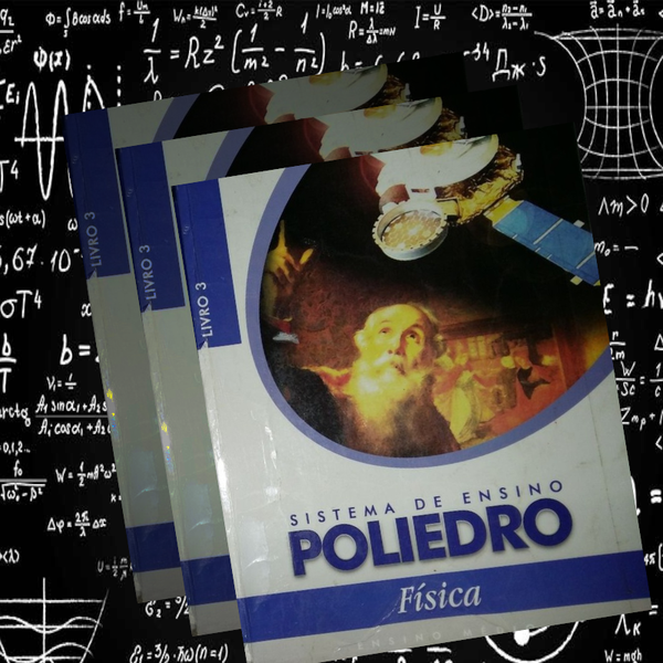 Capa do livro Coleção 3 livros de Física, de Sistema de ensino Poliedro