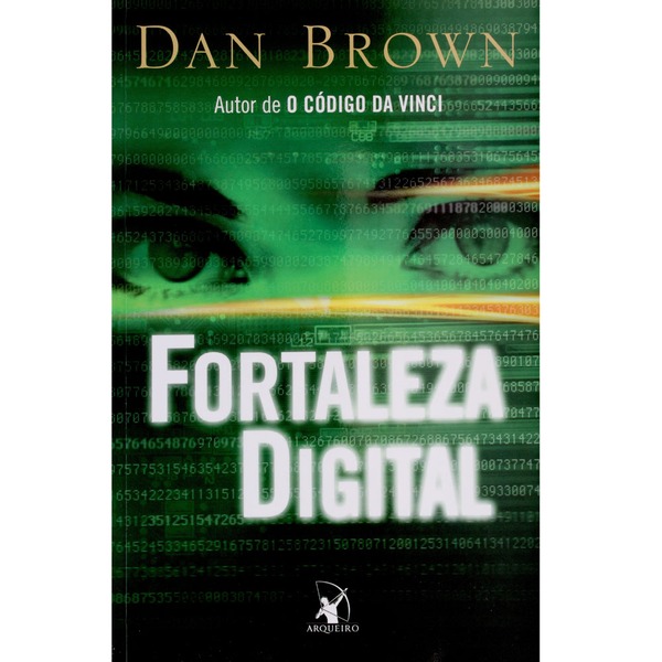 Capa do livro Fortaleza Digital, de Dan Brown