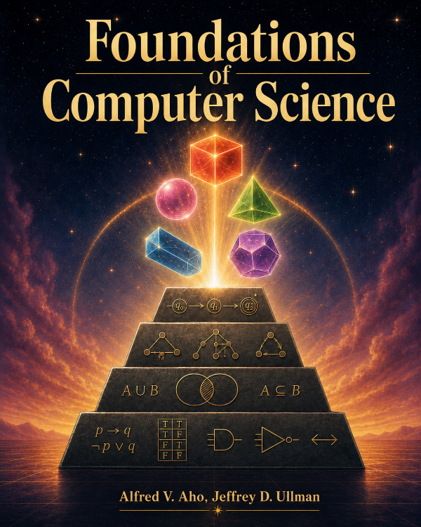 Capa do livro Foundations of Computer Science, de Alfred V. Aho, Jeffrey D. Ullman