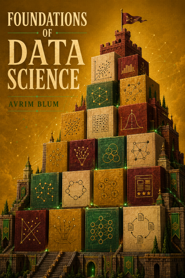 Capa do livro Foundations of Data Science, de Avrim Blum, John Hopcroft, Ravindran Kannan