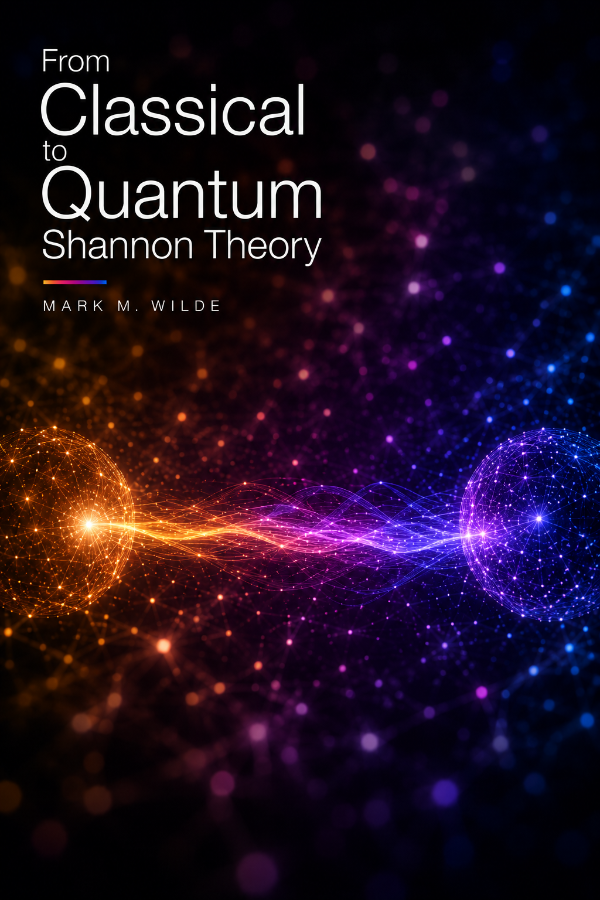 Capa do livro From Classical to Quantum Shannon Theory, de Mark M. Wilde