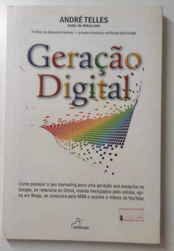 Capa do livro Geração digital, de andré Telles