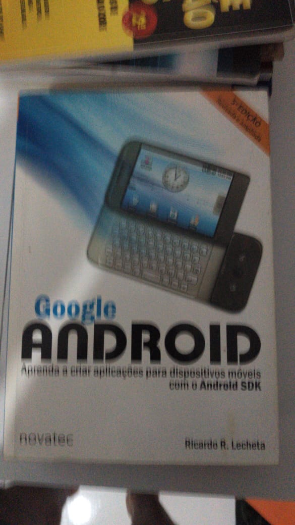 Capa do livro Google Android, de Ricardo Lecheta