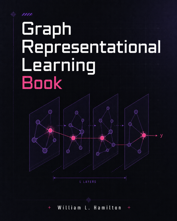 Capa do livro Graph Representational Learning Book, de William L. Hamilton