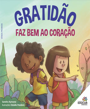 Capa do livro Gratidão Faz Bem ao Coração, de Sandra Aymone