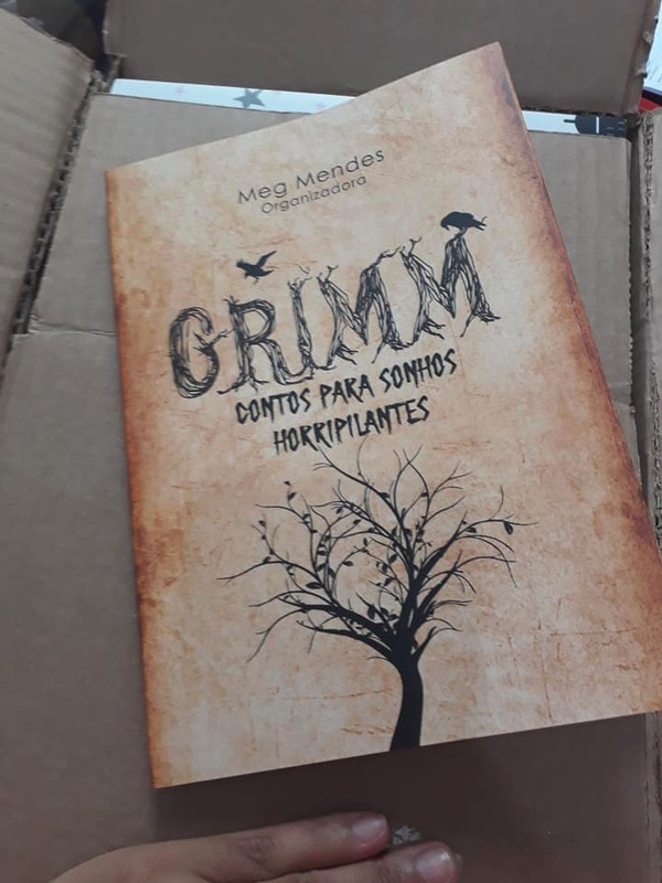 Capa do livro Grimm - contos para sonhos horripilantes, de Meg Mendes (Organizadora)