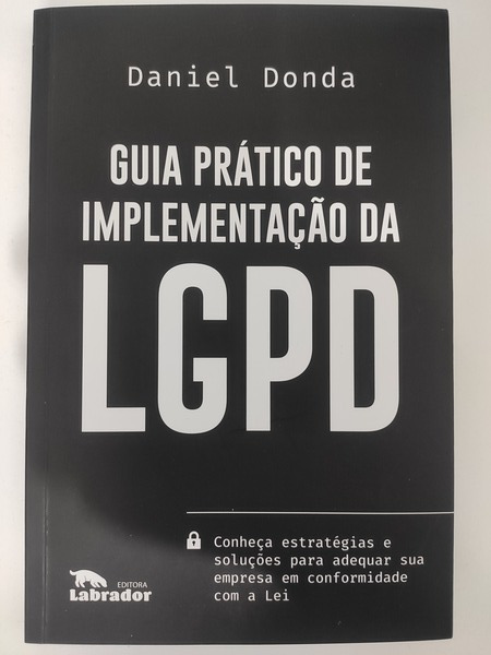 Capa do livro Guia Prático de Implementação da LGPD, de Daniel Donda