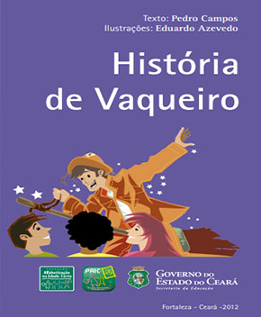 Capa do livro História do Vaqueiro, de Pedro Campos
