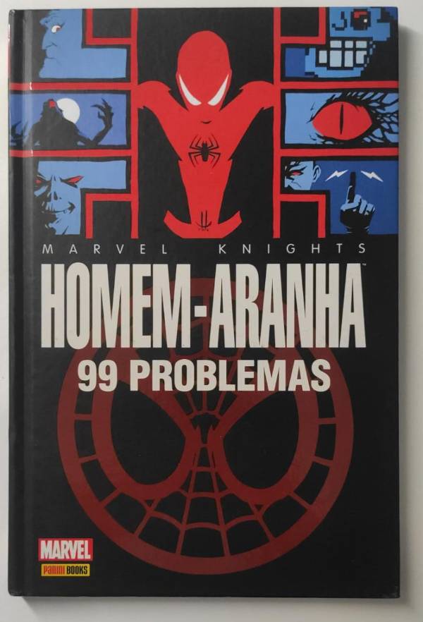 Capa do livro Homem-aranha 99 problemas, de Marco Rudy, Matt Kindt
